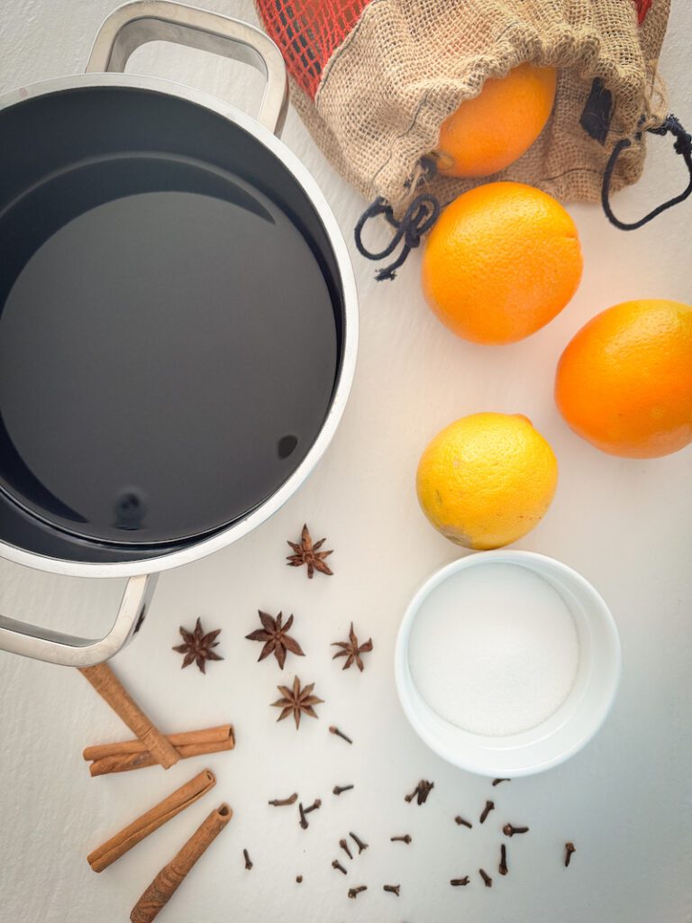 Ingredients mulled wine