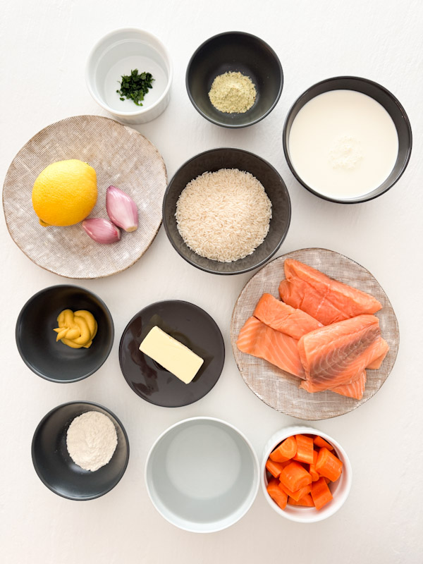 Salmon Blanquette